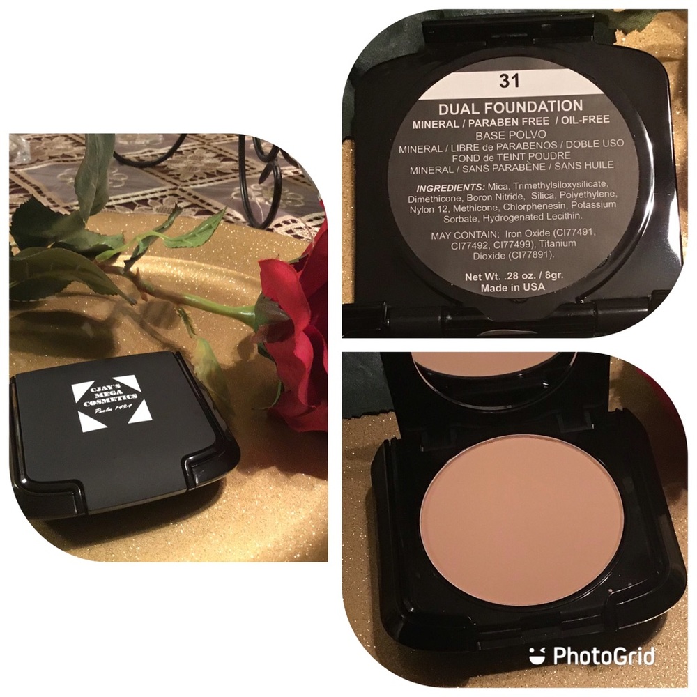 CJAYS Mega Mineral Dual Foundation Light Beige #31